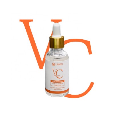 OEM ODM Private Label Hyaluronic Acid Antiaging Anti Acne Brightening Whitening Skin Care Vitamin C Acid Serum