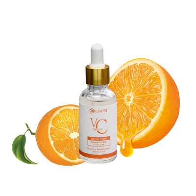 OEM ODM Skin Care Collagen Shrinking Pores Hyaluronic Acid Face Vitamin C Serum For Man And Woman